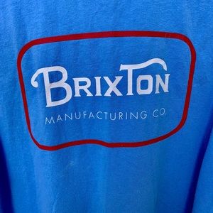 Brixton Large Blue Tank